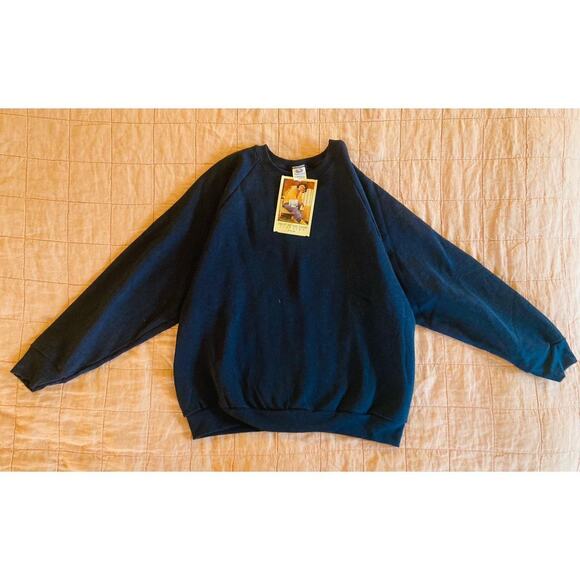 Vintage 1997 deadstock navy sweatshirt - Picture 2 of 5